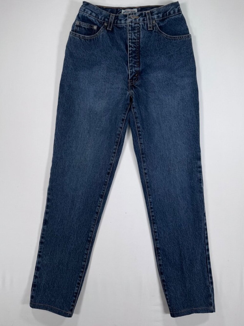 Guess Jeans Vintage 90s Y2K Dark Wash Tapered Mom Jeans Womens 29 Capsule Casual